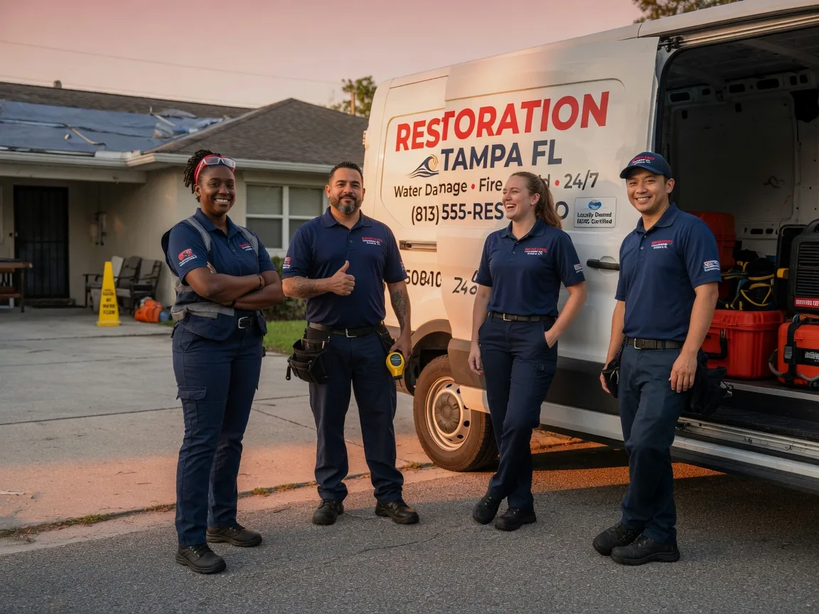Water Damage Restoration company in Evansville, MN