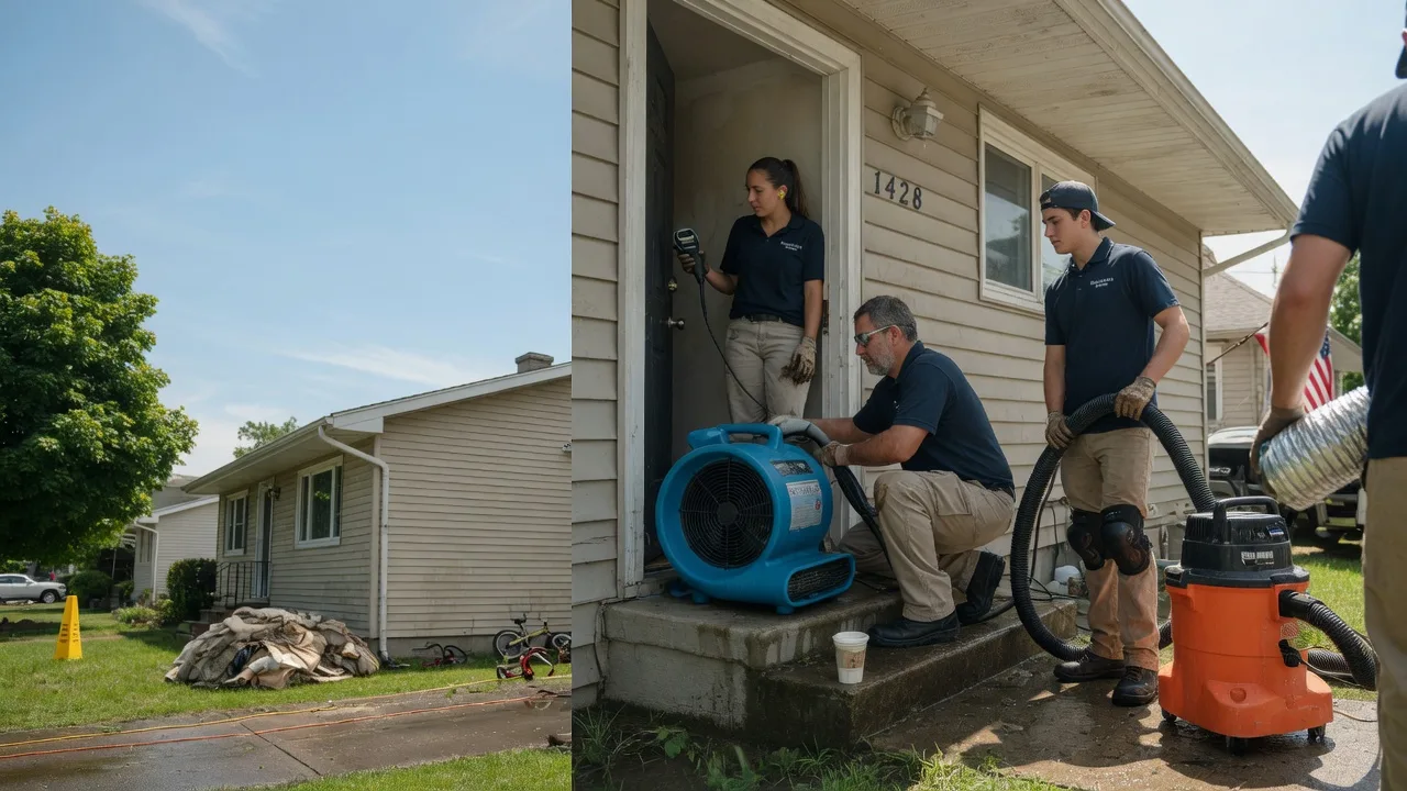 Water Damage Restoration in Evansville, MN near me